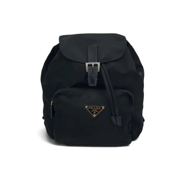 [BUNJANG] Prada Re-Nylon One-Pocket Backpack Black B4650F / 프라다 리나일론 원포켓 블랙 백팩 B4650F