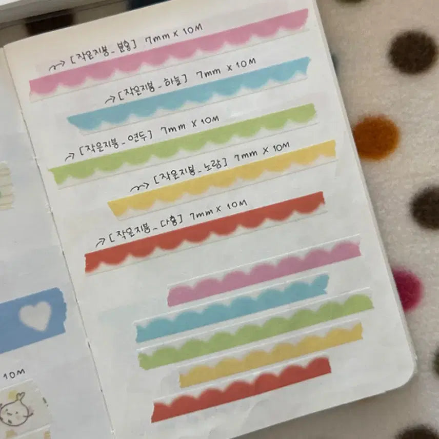 [BUNJANG] Aios Studio Small Roof 5 Types Masking Tape Set / 다꾸 처분 아이오스튜디오 작은지붕 5종 마스킹테이프 새상품
