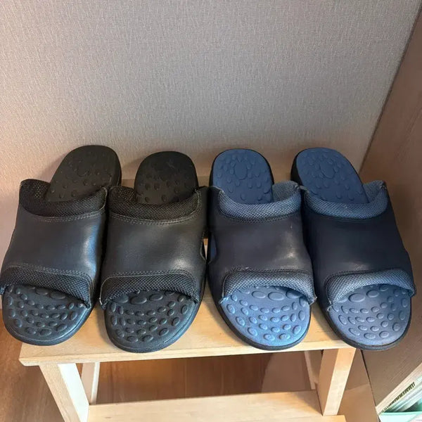 [BUNJANG] GAP Black & Blue Slippers / GAP   블랙 & 블루 슬리퍼