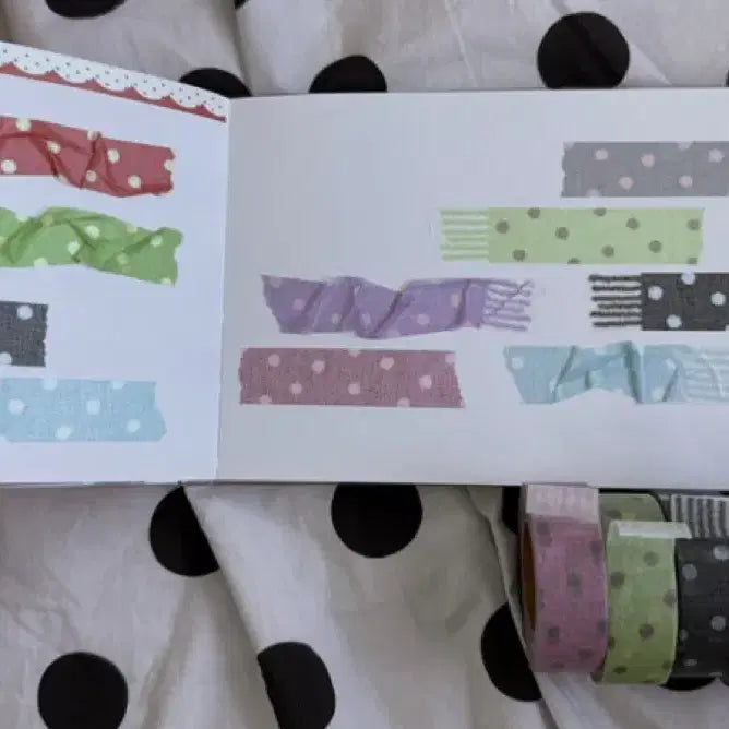 [BUNJANG] Ios Studio Dot Scarf Set Masking Tape 5 Types / 다꾸 처분 아이오스튜디오 I dot목도리 세트 마스킹테이프 5종