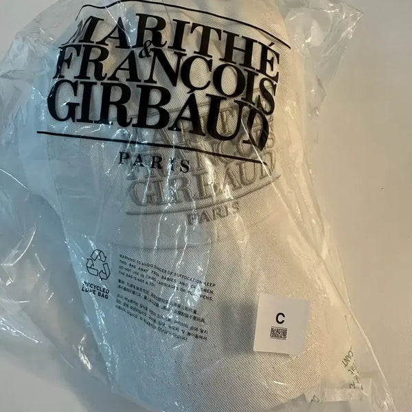 [BUNJANG] Marithe Francois Girbaud White Ball Cap / 마리떼 프랑소와 저버드 볼캡 화이트