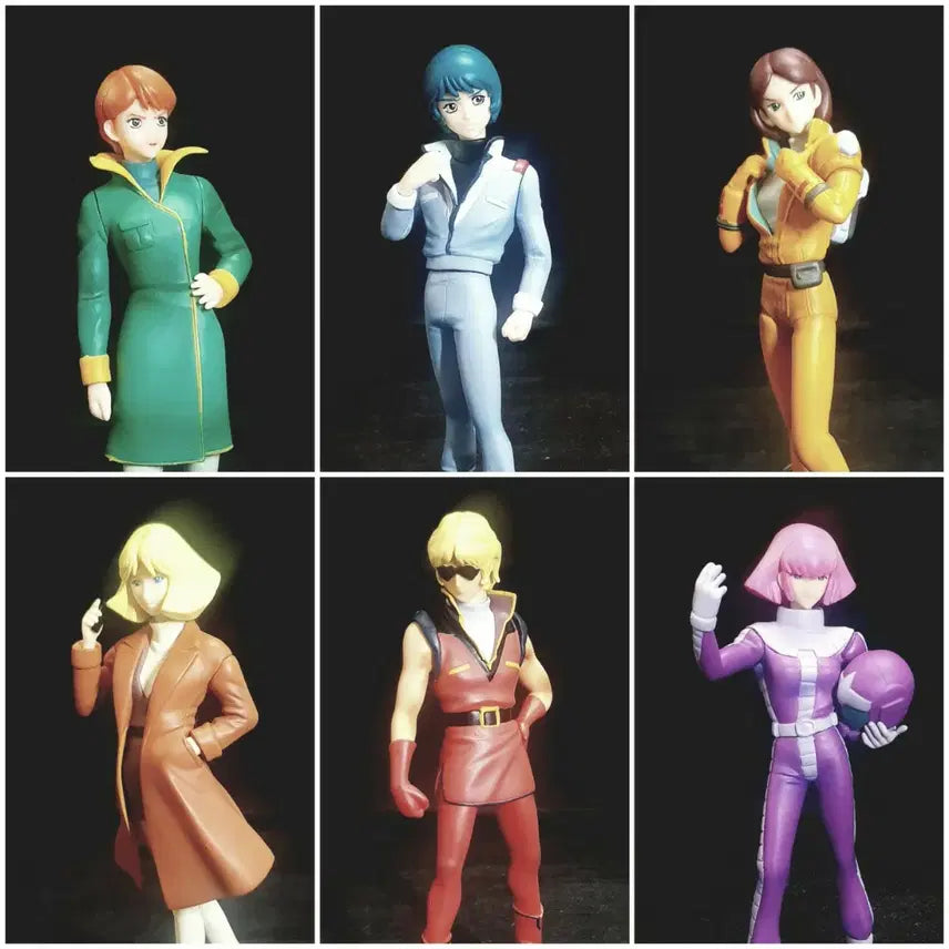 [BUNJANG] Zeta Gundam Camille Vidan & Quattro Bajeena Character Figures / 건담,피규어,제타,카미유 비단,크와트로 바지나