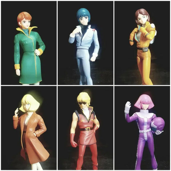 [BUNJANG] Zeta Gundam Camille Vidan & Quattro Bajeena Character Figures / 건담,피규어,제타,카미유 비단,크와트로 바지나