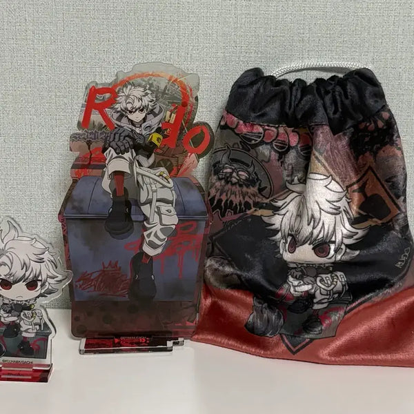 [BUNJANG] Chainsaw Man Pochita Mini Acrylic Stand Set / 가치아쿠타 루도 잉글러시티 아크릴스탠드 미니 아크릴스탠드 파우치 일괄 판매