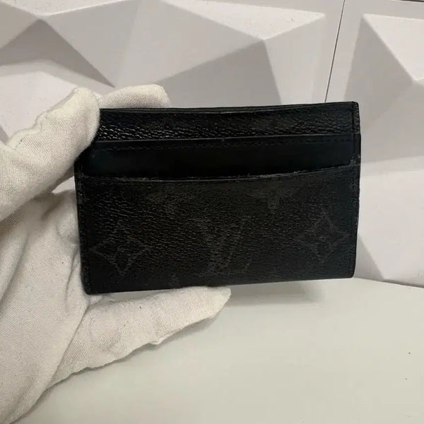 [BUNJANG] Louis Vuitton Monogram Eclipse Card Holder / [정품] 루이비통 모노그램 이클립스 카드지갑
