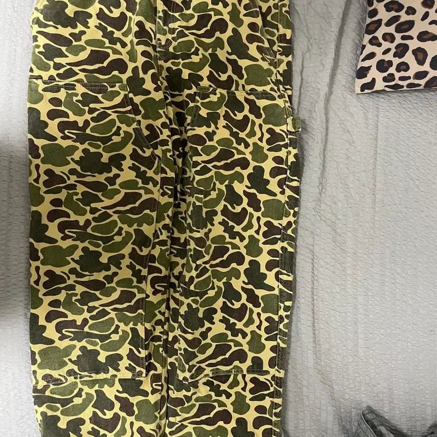 [BUNJANG] Stussy Camo Double Knee Pants Size 32 / 스투시 카모 더블니 팬츠 32