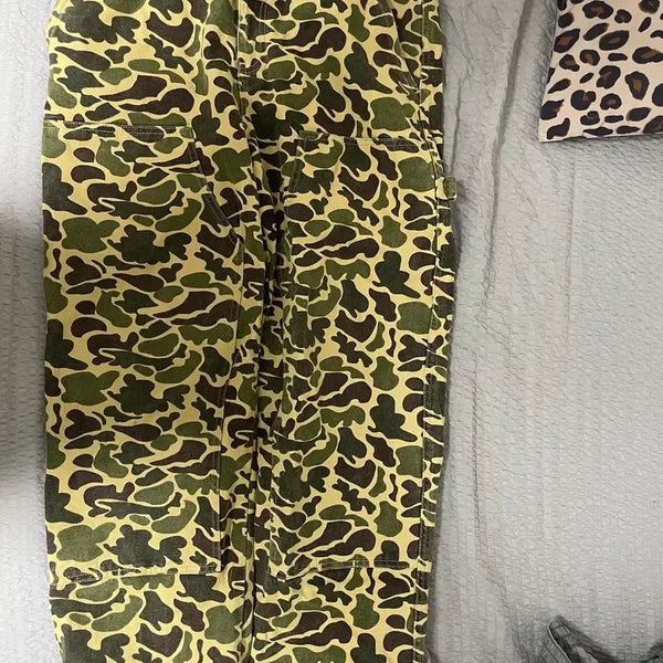 [BUNJANG] Stussy Camo Double Knee Pants Size 32 / 스투시 카모 더블니 팬츠 32