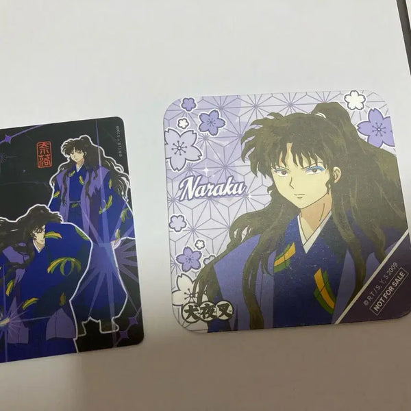 [BUNJANG] Inuyasha Naraku Coaster, Photocard / 이누야사 나락 코스터, 포토카드
