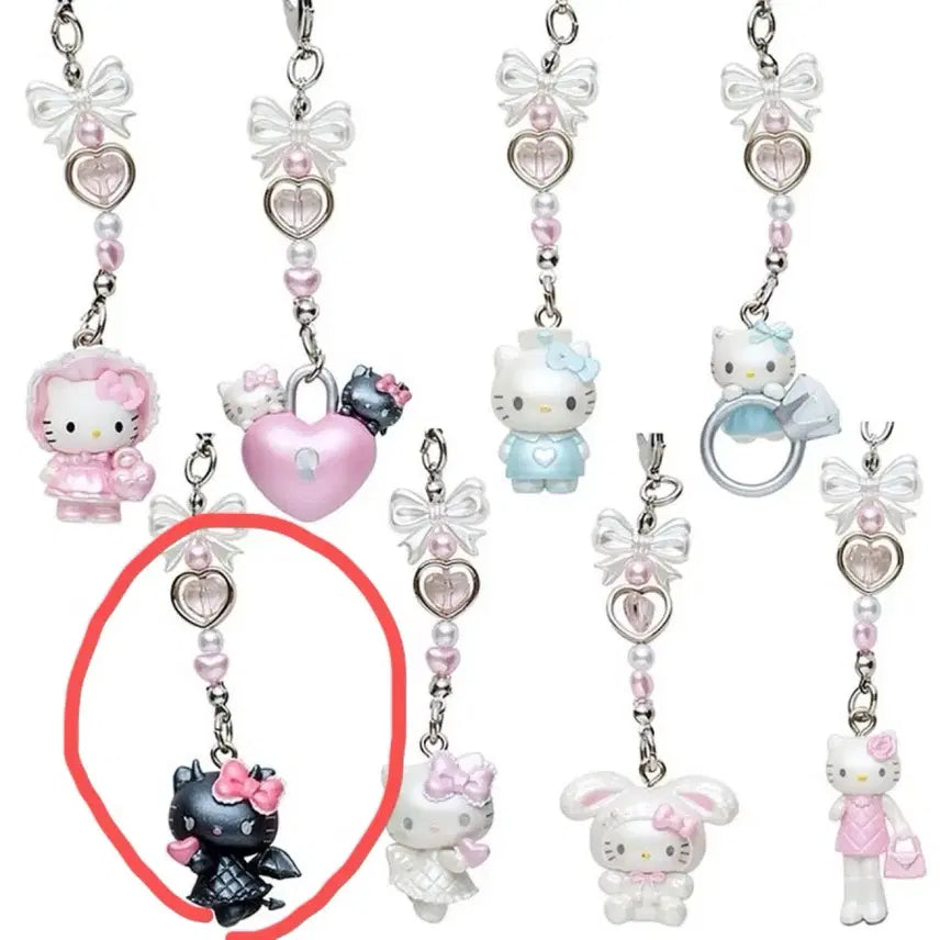 [BUNJANG] Sanrio Hello Kitty Devil Strap (Sealed) / [미개봉] 헬로키티 스트랩 악마