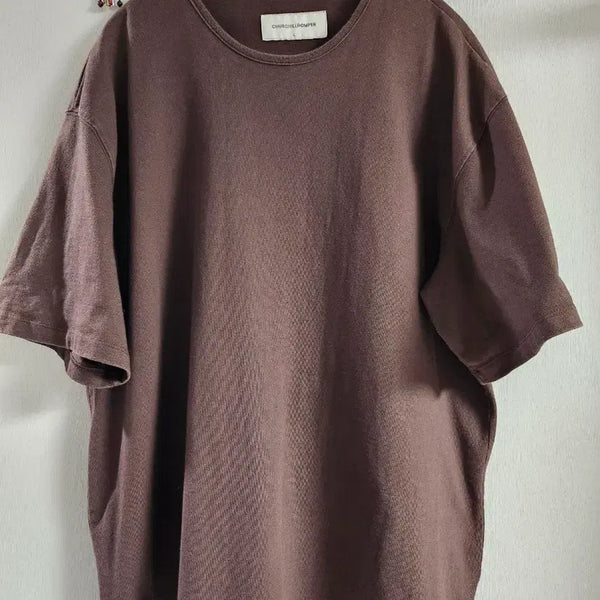 [BUNJANG] Churchill Romper Comfort T-Shirt Brown L / 처칠롬퍼 컴포트 티셔츠 브라운 L사이즈