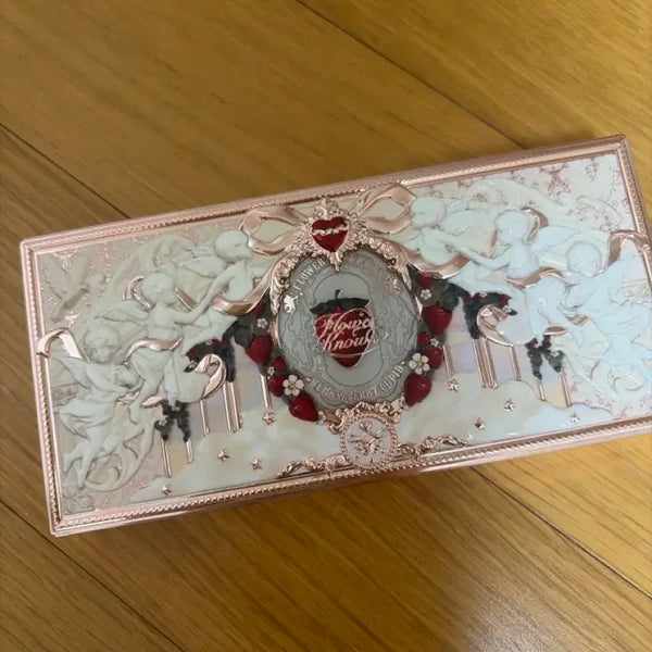 [BUNJANG] Flower Knows Strawberry Cupid Eyeshadow Palette No. 1 / 플라워노즈 스트로베리 큐피드 아이섀도우 1호