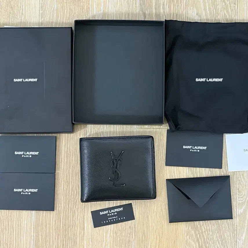 [BUNJANG] Saint Laurent Bifold Wallet / 생로랑 반지갑
