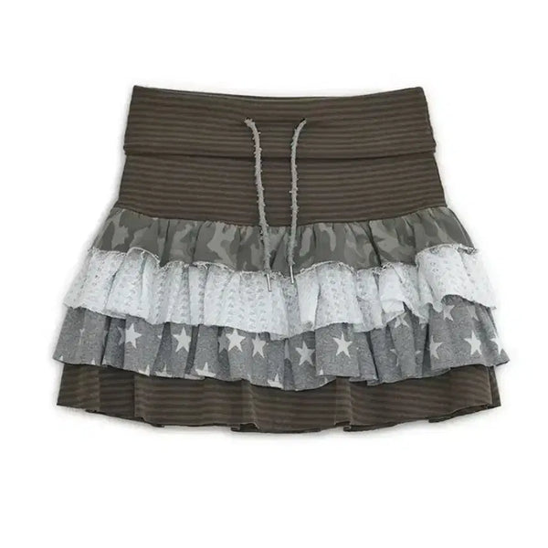 [BUNJANG] Hug Your Skin Tiered Layered Skirt / 허그유어스킨 캉캉 레이어드 스커트