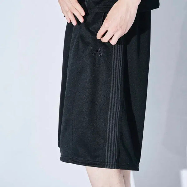 [BUNJANG] Needles x STUDIOUS H.D. Track Shorts Black XS / 니들스 X STUDIOUS  스튜디오스 별주 H.D 트랙 숏츠