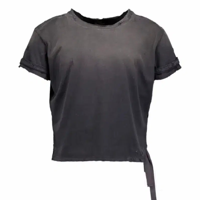 [BUNJANG] FOG SERVICE System Layered Short Sleeve T-Shirt / 포그서비스 시스템 레이어드 반팔