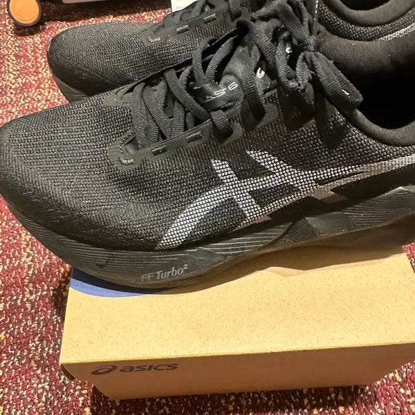 [BUNJANG] ASICS NovaBlast 6 Running Shoes Black 2E Wide Size 265 / 아식스 노바블라스트6 블랙 사이즈265(2E)