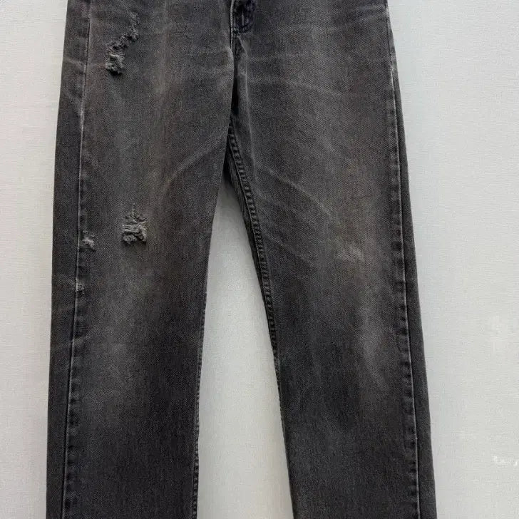 [BUNJANG] Levi's 90's 505 Orange Tab Black Denim Pants / 리바이스90's 505오렌지탭 빈티지 흑청 데님팬츠 32