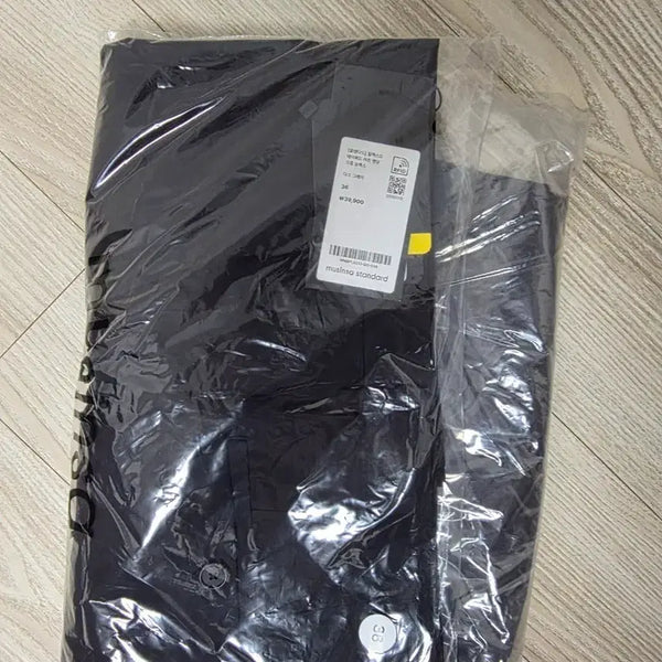 [BUNJANG] Musinsa Standard Cool Standard Relaxed Tapered Hidden Banding Crop Slacks Dark Grey / [36] 무탠다드 쿨탠다드 릴렉스드 테이퍼드 히든 밴딩 크롭 슬랙스 다크 그레이 미사용 새상품
