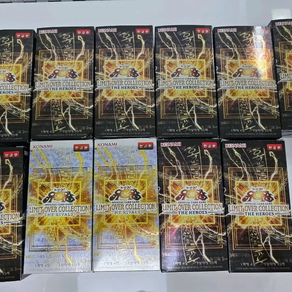 [BUNJANG] Yu-Gi-Oh! Raging Tempest 6+ Booster Boxes Lot / 유희왕 리오컬 6박스 이상 슈레~시크 일괄