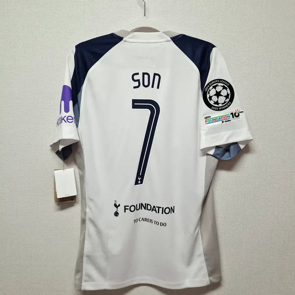 [BUNJANG] Tottenham Hotspur 25-26 Home Son Heung-min Champions League Authentic Jersey / (새상품) 25-26 토트넘 홈 No.7 손흥민 챔스 정품 유니폼