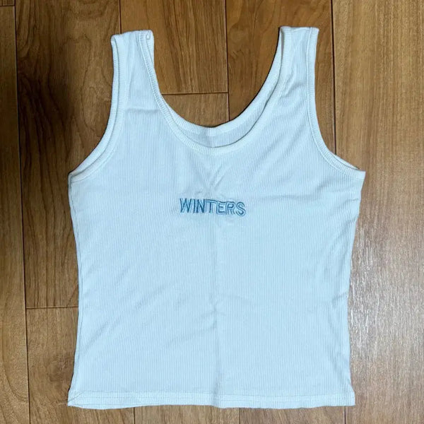 [BUNJANG] Women's Summer Sleeveless Lettering Layered Inner T-Shirt / (새상품) 여성 여름 나시 민소매 레터링 레이어드 이너 티셔츠