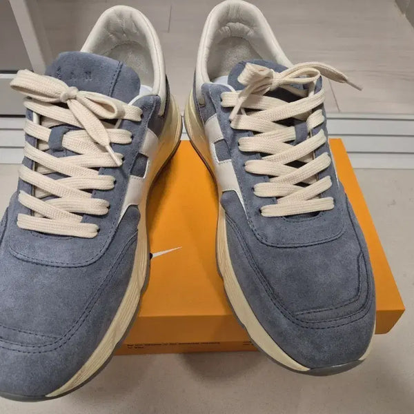 [BUNJANG] Hogan Men's Suede Sneakers / 남성 스니커즈