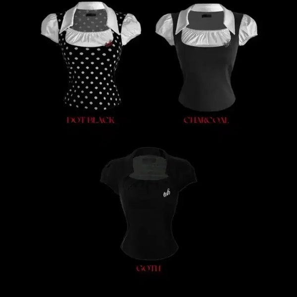 [BUNJANG] TOH Dolltop Black / toh 돌리탑 블랙