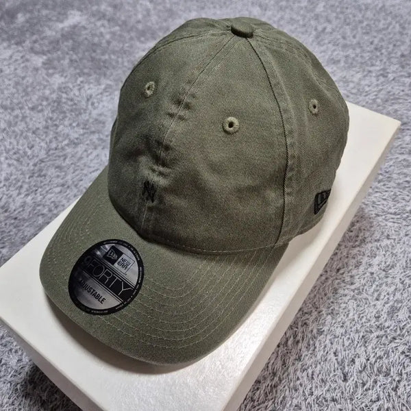 [BUNJANG] New Era Yankees Baseball Cap Khaki / 뉴에라 양키스 볼캡 카키
