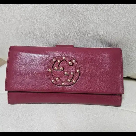 [BUNJANG] Gucci Interlocking Women's Long Wallet / 정품 구찌 인터로킹 여성장지갑