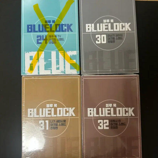 [BUNJANG] Blue Lock Volumes 30-32 Limited Edition Set / 블루록 30~32한정판 일괄(개별 1.6)