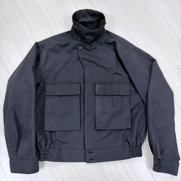 [BUNJANG] Behavior Traveler Blouson Jacket Black Size 3 / 비헤비어 트래블러 블루종 자켓 블랙 3사이즈