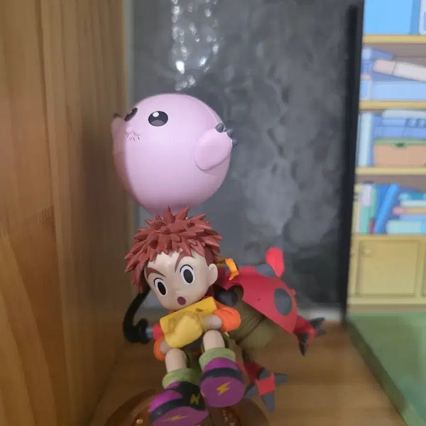 [BUNJANG] Digimon Adventure Izzy Balloon Figure / 디지몬 어드벤처 풍선 피규어 한솔