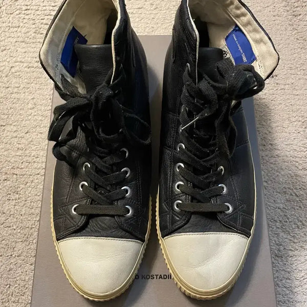 [BUNJANG] Visvim x Comme des Garçons Shirt Keeper High Leather Sneakers / 비즈빔 X 꼼데가르송 셔츠 키퍼 하이 레더 스니커즈 [11]