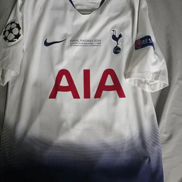 [BUNJANG] Son Heung-min Signed 2018-19 Tottenham Hotspur Champions League Final Jersey / 18-19 토트넘 챔스 결승 손흥민 싸인 유니폼