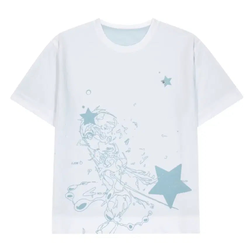 [BUNJANG] OHOS x NOITO Reversible T-Shirt / 오호스x노이토 슈 리버시블 티셔츠 / 서브컬쳐 사이버코어 씹덕티 져지