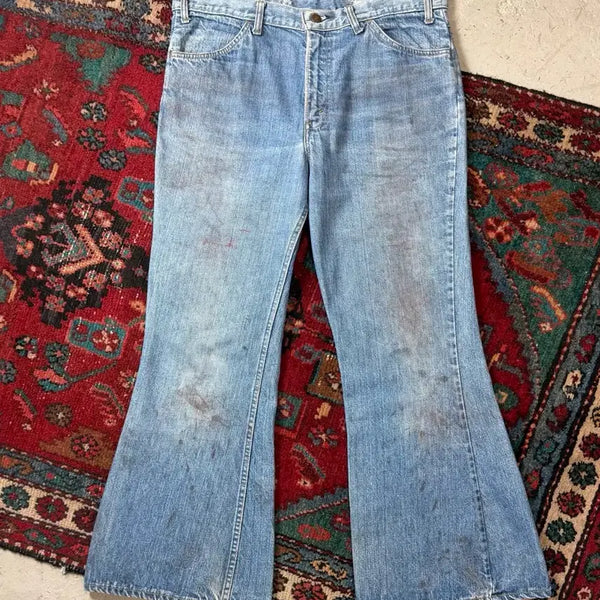 [BUNJANG] Levi's 684 Bell Bottom Jeans - Orange Tab, USA Made (38x31) / [38] 70's USA Made 리바이스 684 벨바텀 리바이스 부츠컷 오렌지탭