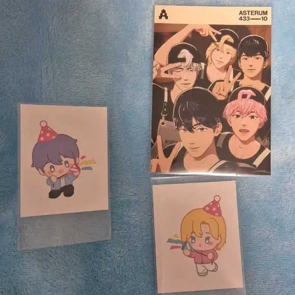 [BUNJANG] PLAVE Cafe Yejun Noah Sticker, Coffee Bean Postcard Bundle Set / 플레이브 십카페 예준 노아 스티커 원두 엽서