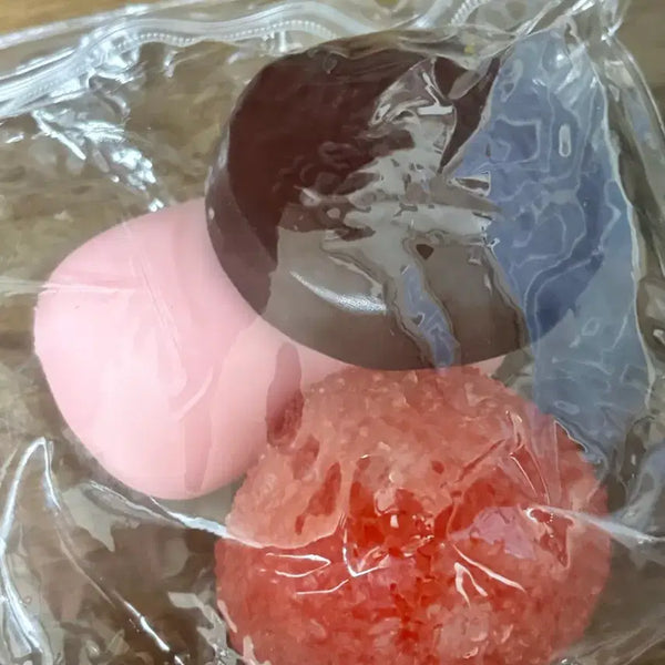 [BUNJANG] Bundle Set 3 Types Crunchy Slime/Squishy Toys / [일괄/반값택포] 쫀득 야르한 크런치 슬랑이/말랑이 3종