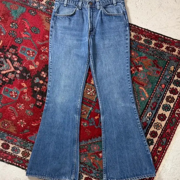 [BUNJANG] Levi's 684 Bell Bottoms Orange Tab Jeans / [32] 80's USA Made 리바이스 684 벨바텀 리바이스 부츠컷 오렌지탭