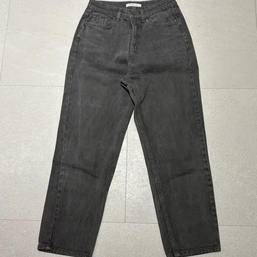 [BUNJANG] Gray 9-Part Denim Pants / 진회색 9부 데님 팬츠 상태좋음
