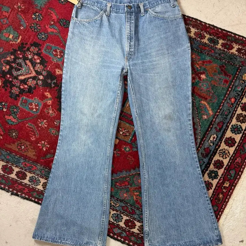 [BUNJANG] 1970s JC Penney Big Bell Bottom Jeans / [36] 70's USA Made JC Penny 빅 벨바텀 부츠컷 플레어진