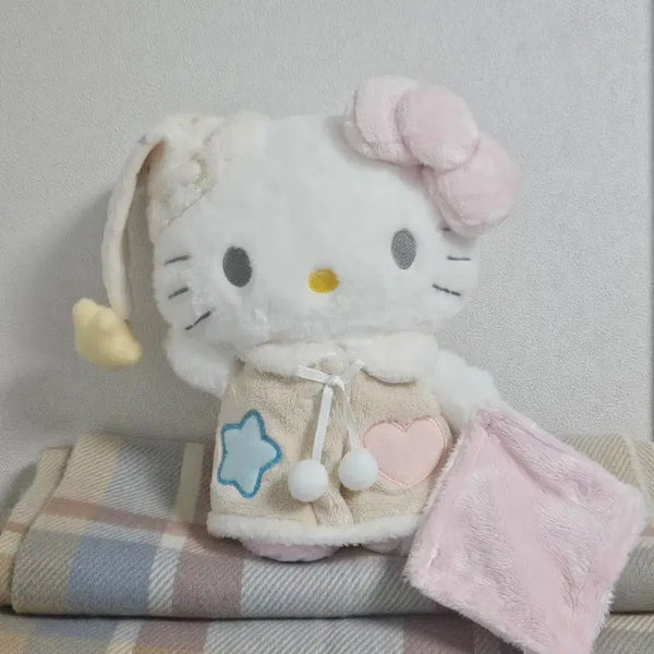 [BUNJANG] Sanrio Hello Kitty Style Medium Plush Doll (With Shoes Version) / 산리오 헬로키티스타일 잠옷 중형 인형 (신발있는 ver.)