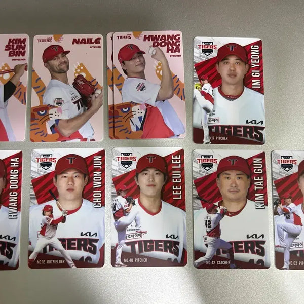 [BUNJANG] Kia Tigers Photocard Set / 기아타이거즈 포토카드 판매