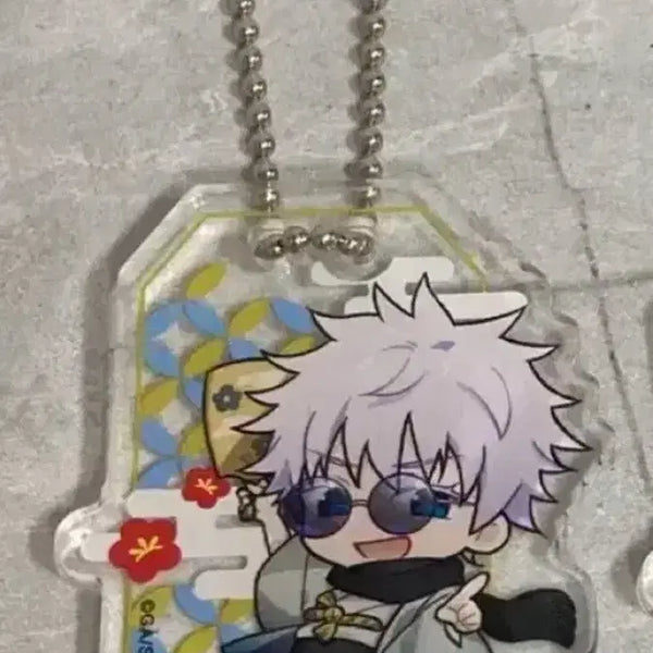 [BUNJANG] Jujutsu Kaisen Satoru Gojo New Year's Lottery Acrylic Charm / 주술회전 고죠 사토루 신년쿠지 아크릴 키링