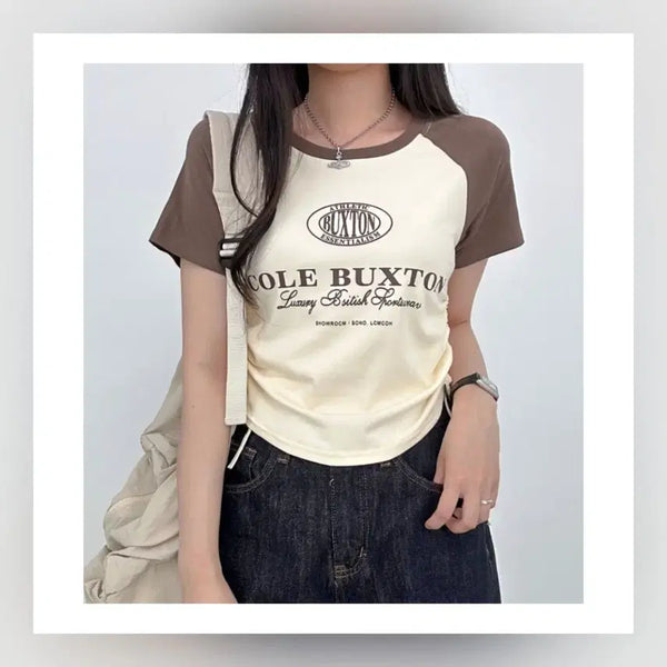 [BUNJANG] Shirring Crop Top / [s,m / 85,90 / 55,66 사이즈] 셔링 크롭티