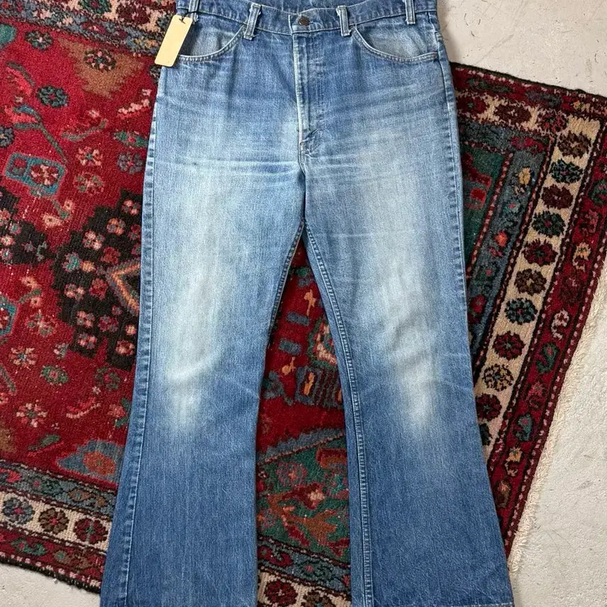 [BUNJANG] Levi's 646 Orange Tab Bell Bottom Jeans (36x32, 1980s, USA Made) / [36] 80's USA Made 리바이스 646 벨바텀 리바이스 부츠컷 오렌지탭