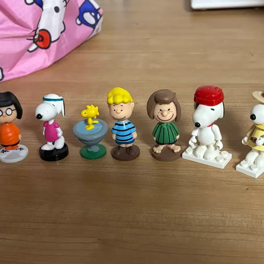 [BUNJANG] Snoopy & Friends 7-Figure Set / 스누피 피규어 7종 세트