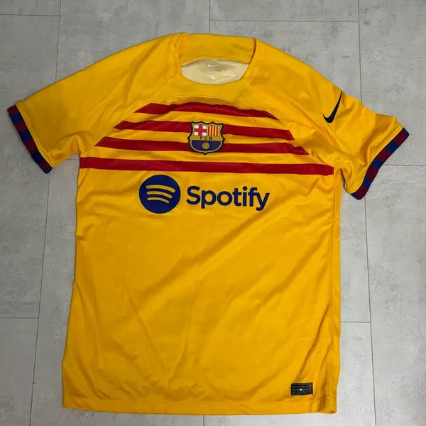[BUNJANG] FC Barcelona 22-23 4th Kit Jersey (Size M) / 바르셀로나 22-23 4th 유니폼 M