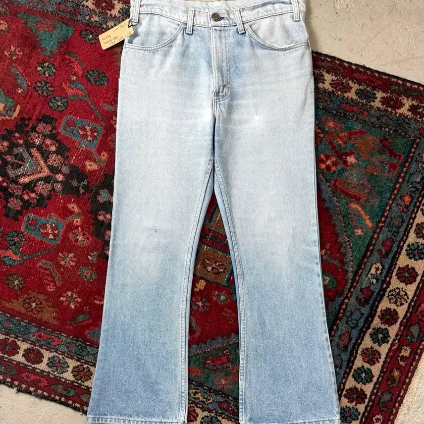 [BUNJANG] Levi's 646 Bell Bottoms Orange Tab Jeans (80's USA Made) / [34] 80's USA Made 리바이스 646 벨바텀 리바이스 부츠컷 오렌지탭