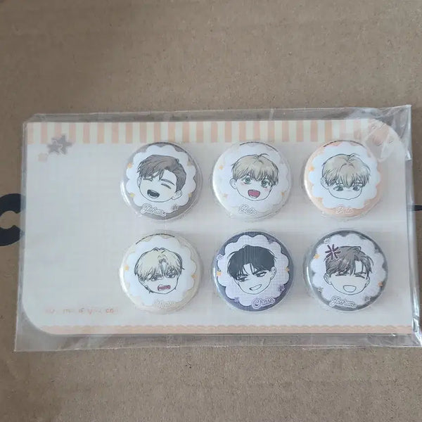 [BUNJANG] KISS OF LIFE KISS OF LIFE China Goods Can Badge Set with POB Photo / 키스미이프유캔 키이프 중국 굿즈 캔뱃지 특전 사진 엽서